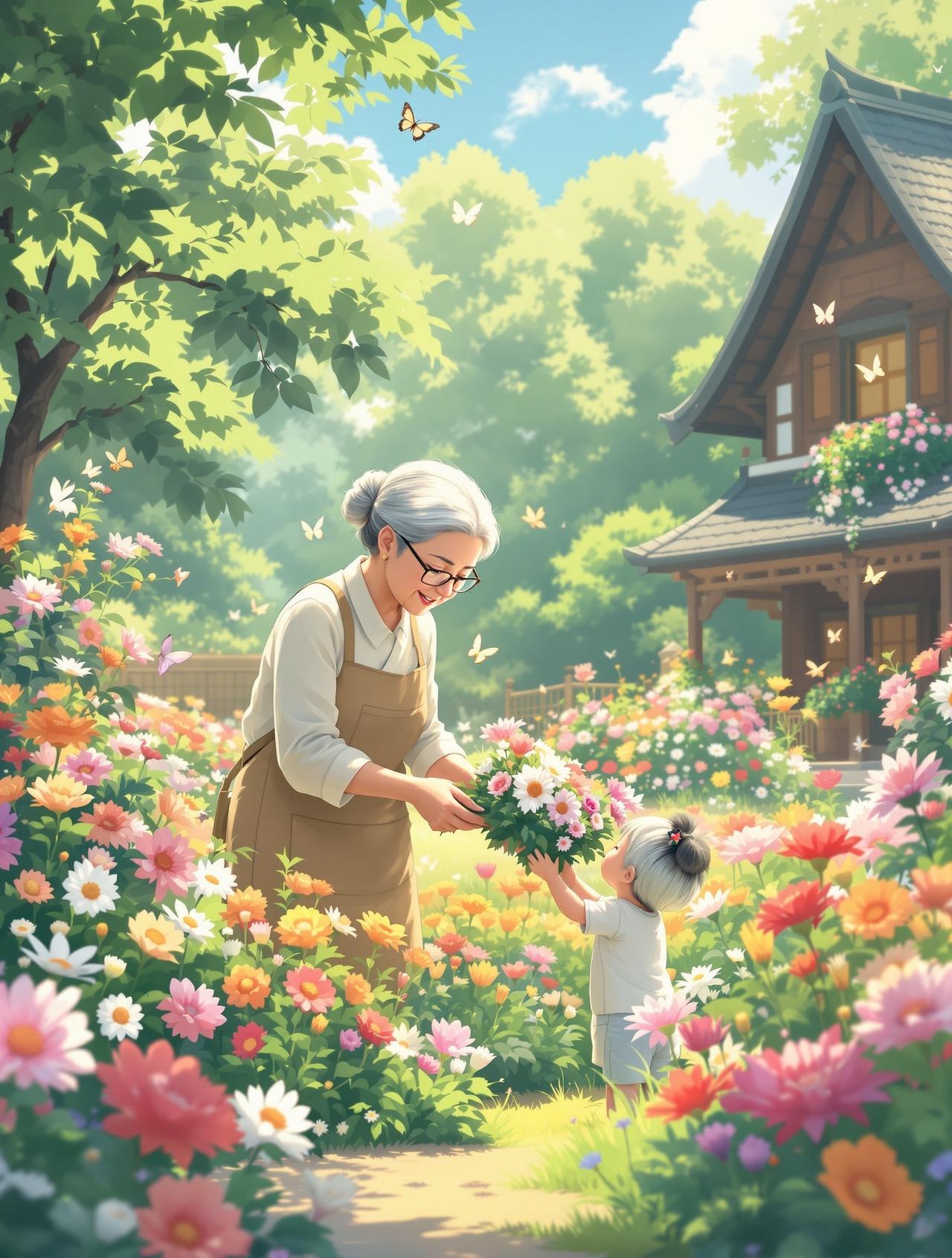 红果漫剧 - 外婆的小花园