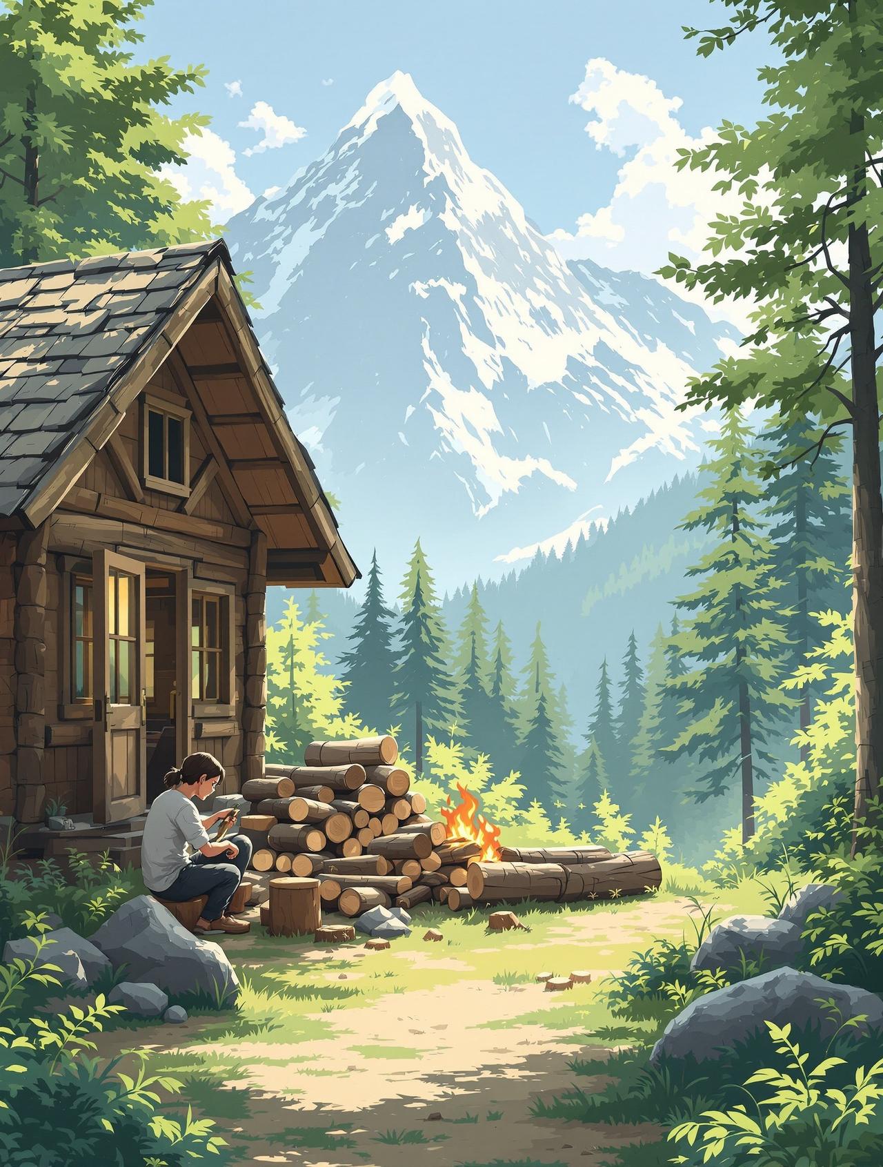 红果漫剧 - 山居笔记 红果漫剧 - 山居笔记 - 温情日常动漫短剧